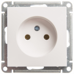 Розетка 1гн без З/К с/у белый механизм 16А W59 Systeme Electric  (1/10)