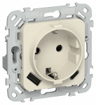 FLITE Роз.с з/к/ш 16А USB AC 20Вт РСЮшс11-0-ФлСл сл IEK FLITE Роз.с з/к/ш 16А USB AC 20Вт РСЮшс11-0-ФлСл сл IEK