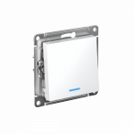 Выключатель 1кл прох с подсв с/у белый механизм AtlasDesign Systeme Electric (1/20) Выключатель 1кл прох с подсв с/у белый механизм AtlasDesign Systeme Electric (1/20)