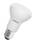 Лампа светодиод 7Вт зерк R63 Е27 3000К 600Лм 220-240В матовая рефлектор Osram (1/10)