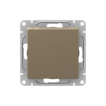 Механизм выключателя, одноклавишный, перекрёстный, шампань Эпика EKF