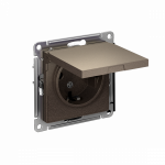 Розетка 1гн с З/К с крыш. шторки с/у мокко механизм 16А AtlasDesign Systeme Electric (1/15) Розетка 1гн с З/К с крыш. шторки с/у мокко механизм 16А AtlasDesign Systeme Electric (1/15)