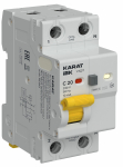 KARAT УЗДП с АВДТ 2Р (1Р+N) C 20А 10мА тип A IEK