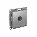 Розетка 1гн ТВ коннектор с/у алюминий механизм AtlasDesign Systeme Electric (1/10)