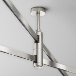 Technical Крепление потолочное двойное Short 78мм Flarity платина