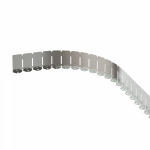 Перегородка SEP для угла CPO H50, в комплекте с крепежными элементами и необходимыми для монтажа, ZL