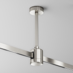 Technical Крепление потолочное Short 138мм с прямым коннектором питания Flarity платина