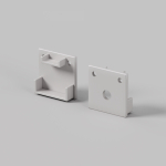 Led Strip Комплект заглушек (для профиля 20×20) 2 шт., ALM-2020B-EC