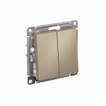 Переключатель 2кл промеж с/у шампань механизм AtlasDesign Systeme Electric (1/5) Переключатель 2кл промеж с/у шампань механизм AtlasDesign Systeme Electric (1/5)