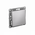 Выключатель 1кл кнопочный с/у алюминий механизм AtlasDesign Systeme Electric Выключатель 1кл кнопочный с/у алюминий механизм AtlasDesign Systeme Electric