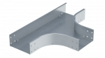 Тройник для листового кабельного лотка c разъемом/соединителем в комплекте 30x200мм нержавеющая сталь DKC (ДКС) I5 Combitech