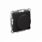 Светорегулятор 400Вт поворотно-нажимной с/у карбон механизм AtlasDesign Systeme Electric (1/8/16)