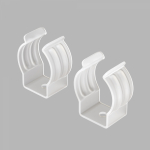 Клипса для гибкого неона 13x13мм 5 шт. 20086 Белый