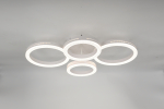 Светильник потолочный светодиодный Rivoli Juniper 6187-702 LED 75 Вт 3000-6000К белый с пультом