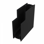 Угловой коннектор внутренний S35 накладной черный