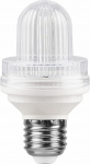 LB-377 (2W) 230V E27 6400K лампа-строб прозрачный для белт лайта