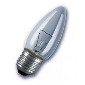 Osram_Лампа ДС 60W Е27 свеча прозр. Clas В35 CL_(100шт)