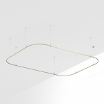 Основание ART-APRIORI-RECTANGLE-SOFT-HANG-4500x3500 (OG) (Arlight, IP20 Металл, 3 года)