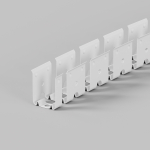 Led Strip Гибкий профиль для гибкого неона 17x12 мм (алюминий, 2x0,5м) 432010 Led Strip Гибкий профиль для гибкого неона 17x12 мм (алюминий, 2x0,5м) 432010