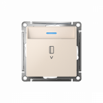 Выключатель 1кл карточный с/у с подсветкой, 10А, без задержки отключения, механизм, БЕЖЕВЫЙ ATLASDESIGN Выключатель 1кл карточный с/у с подсветкой, 10А, без задержки отключения, механизм, БЕЖЕВЫЙ ATLASDESIGN