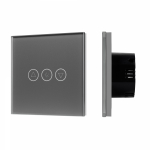 Светорегулятор сенсорный с Zigbee управлением SWT-OMALI-SD3-ZB-GR (250V, 500W) (Arlight, Стекло) Светорегулятор сенсорный с Zigbee управлением SWT-OMALI-SD3-ZB-GR (250V, 500W) (Arlight, Стекло)