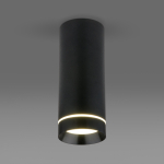 Накладной точечный светильник DLR022 12W 4200K черный матовый (1/20)