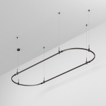 Основание ART-APRIORI-OVAL-HANG-3000x1000 (BK) (Arlight, IP20 Металл, 3 года) Основание ART-APRIORI-OVAL-HANG-3000x1000 (BK) (Arlight, IP20 Металл, 3 года)