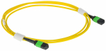 ITK Сборка кабельная MPOF-MPOF тип А 12 SM OS2 3м