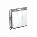 Выключатель 3кл с/у лотос механизм AtlasDesign Systeme Electric (1/20)