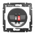 Розетка 1гн акуст HI-FI с/у белый механизм Valena Legrand  (1/10)