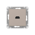Механизм розетки HDMI, кремовый Эпика EKF