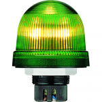 Сигнальная лампа-маячок KSB-203G зеленая проблесковая 24В DC (кс еноновая)