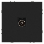 Розетка ЭРА Galaxy 15-3101-05 TV одиночная IP20 антрацит Розетка ЭРА Galaxy 15-3101-05 TV одиночная IP20 антрацит