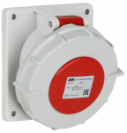 Розетка встр. угл. ССИ-4242 32А-6ч 380В 3P+PE IP67 IEK Розетка встр. угл. ССИ-4242 32А-6ч 380В 3P+PE IP67 IEK