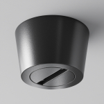 Чаша накладная Parity для двойного вывода ленты черная Черный Чаша накладная Parity для двойного вывода ленты черная Черный