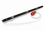 Hyperline SHE-18IEC-6BIEC-3V-3PVR Блок розеток трехфазный 3x32А вертикальный, 3 блока по 6хIEC60320 С13+2хIEC60320 С19+автомат. выключ. 32А, кабель пи