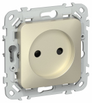 FLITE Роз. без з/к с з/ш б/к 10А РСш01-1-ФлШ шам. IEK FLITE Роз. без з/к с з/ш б/к 10А РСш01-1-ФлШ шам. IEK