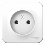 Розетка 1гн без З/К о/у белый метал.пласт. 16А IP20 Blanca Schneider Electric
