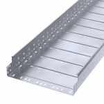 Лоток перфорированный Профи INOX (AISI 316) 400х100х6000 (1,2 мм) (12 м/уп) Промрукав