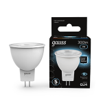 Лампа светодиод 3Вт 300Лм 4100K MR11 GU4 LED Gauss 1/10/100