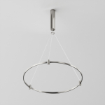 Technical Готовая конструкция круглая D650мм c основанием под блок питания без светильников и блока питания, платина