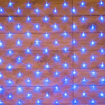Гирлянда "Сеть" 1,8х1,5м, прозрачный ПВХ, 180 LED, цвет Синий IP20 Neon-Night (1/1)