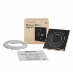 Терморегулятор электронный Теплолюкс Solus Zen Wi-Fi черный/золото Терморегулятор электронный Теплолюкс Solus Zen Wi-Fi черный/золото