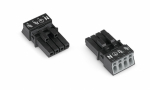 Разъем 4-пол. Код. A 1,50 mm черные WINSTA® MINI 890-204