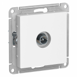 Розетка 1гн ТВ коннектор с/у белый механизм AtlasDesign Systeme Electric (1/10)