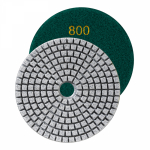 Круг алмазный гибкий шлифовальный Черепашка 125мм, P800, суxое/мокрое шлифование KRANZ