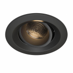 Maytoni Downlight Elem Черный Встраиваемый светильник