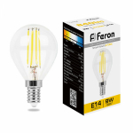 Лампа светодиодная, (9W) 230V E14 2700K прозрачная, LB-509