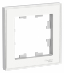 Рамка 1гн прозрачный белый AtlasDesign ART Systeme Electric (1/20)