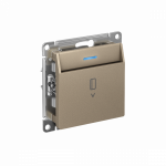 Выключатель карточный с/у шампань механизм без задержки времени AtlasDesign Systeme Electric Выключатель карточный с/у шампань механизм без задержки времени AtlasDesign Systeme Electric